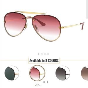 Pink Ray Ban Sunglasses!